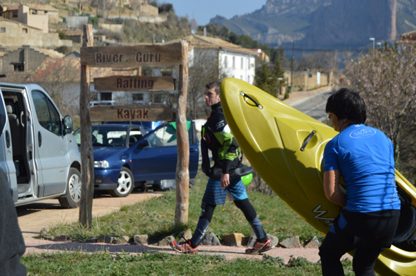 kayak en murillo de gallego, Huesca